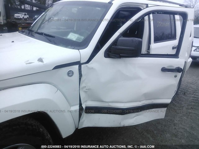 1J4PN2GK3AW116045 - 2010 JEEP LIBERTY SPORT 白色 照片 6