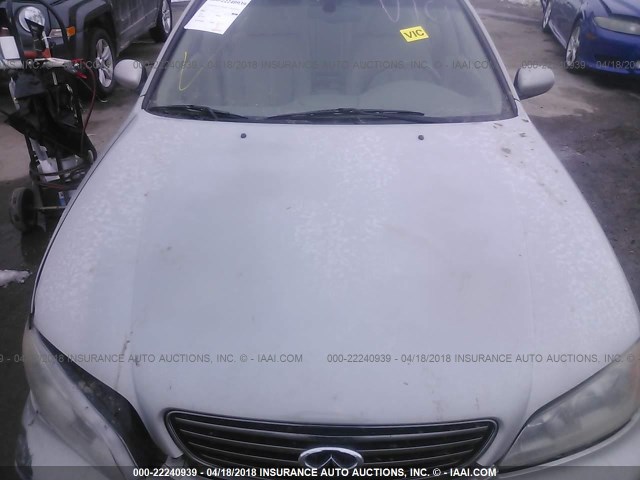 JNKDA31A64T205557 - 2004 INFINITI I35 SILVER photo 10