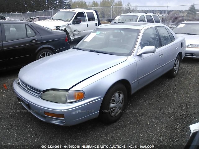 JT2BG12K9T0364777 - 1996 TOYOTA CAMRY DX/LE/XLE BLUE photo 2