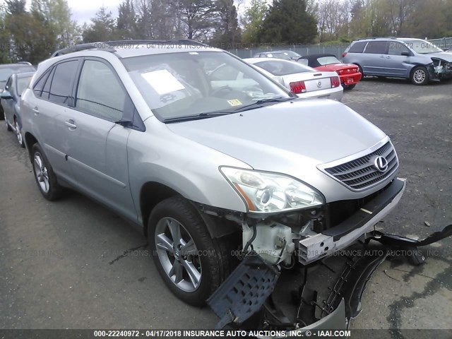 JTJHW31U560018066 - 2006 LEXUS RX 400 SILVER photo 1