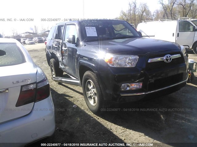 JTEBU5JR1B5072821 - 2011 TOYOTA 4RUNNER SR5/LIMITED/TRAIL BLACK photo 1