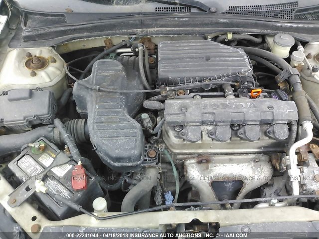 1HGEM21115L077805 - 2005 HONDA CIVIC DX VP Gümüş foto 10