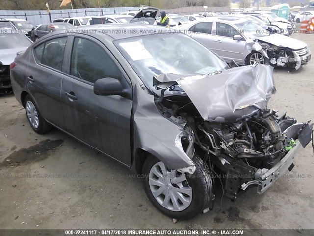 3N1CN7AP5FL867542 - 2015 NISSAN VERSA S/S PLUS/SV/SL GRAY photo 1