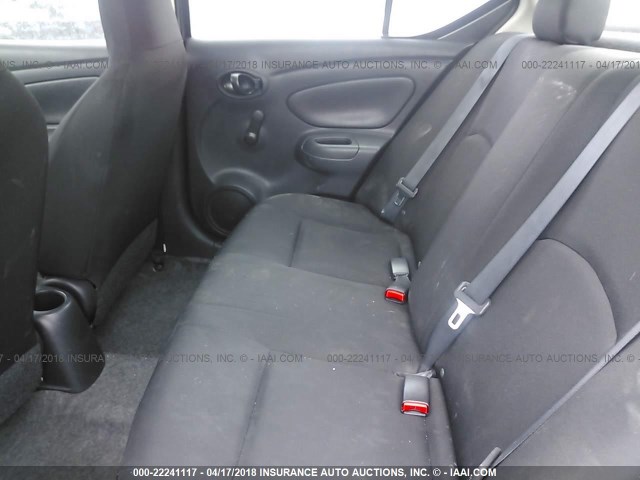 3N1CN7AP5FL867542 - 2015 NISSAN VERSA S/S PLUS/SV/SL GRAY photo 8