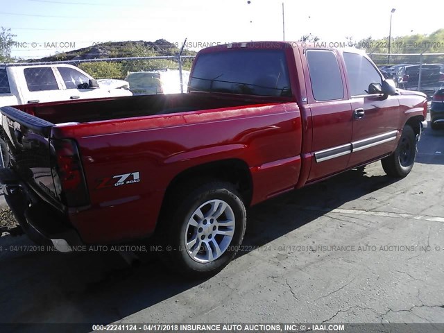 2GCEK19T231303969 - 2003 CHEVROLET SILVERADO K1500 RED photo 4