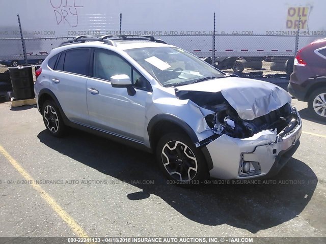 JF2GPABC7G8330626 - 2016 SUBARU CROSSTREK PREMIUM SILVER photo 1