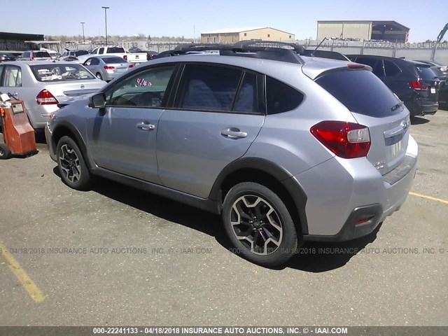 JF2GPABC7G8330626 - 2016 SUBARU CROSSTREK PREMIUM 银色 照片 3