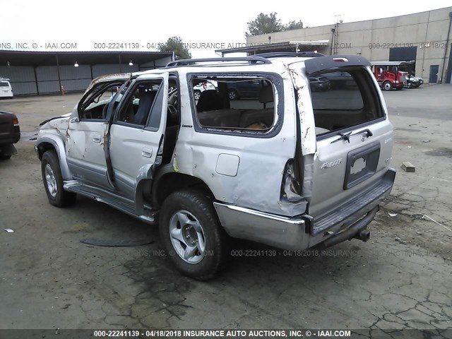 JT3HN87R8W0188867 - 1998 TOYOTA 4RUNNER LIMITED SILVER photo 3