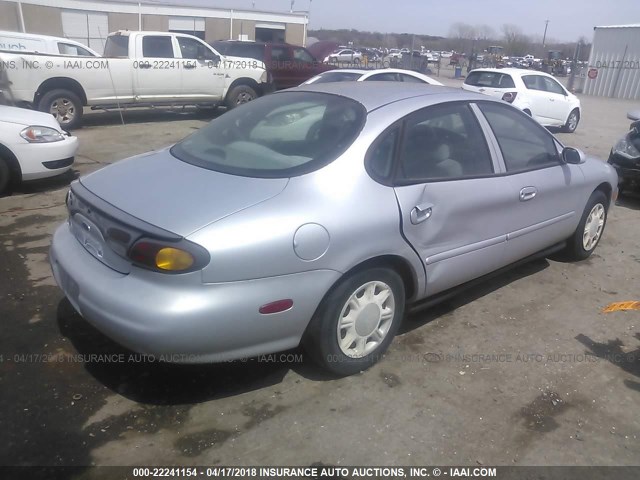 1FALP51U6TG273095 - 1996 FORD TAURUS G SILVER photo 4