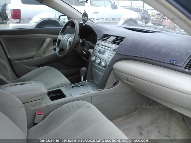 4T1BE46K67U609974 - 2007 TOYOTA CAMRY NEW GENERAT CE/LE/XLE/SE BLACK photo 5