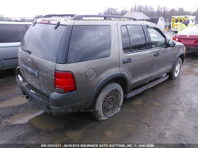 1FMZU72K63UC43467 - 2003 FORD EXPLORER XLS/XLS SPORT BEIGE photo 4