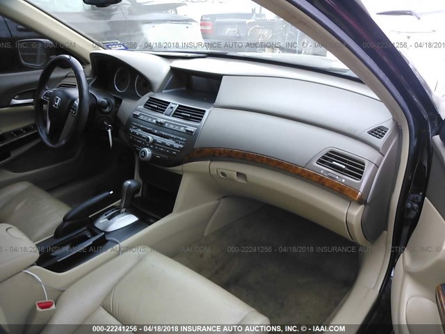 1HGCP36888A033066 - 2008 HONDA ACCORD EXL BLACK photo 5