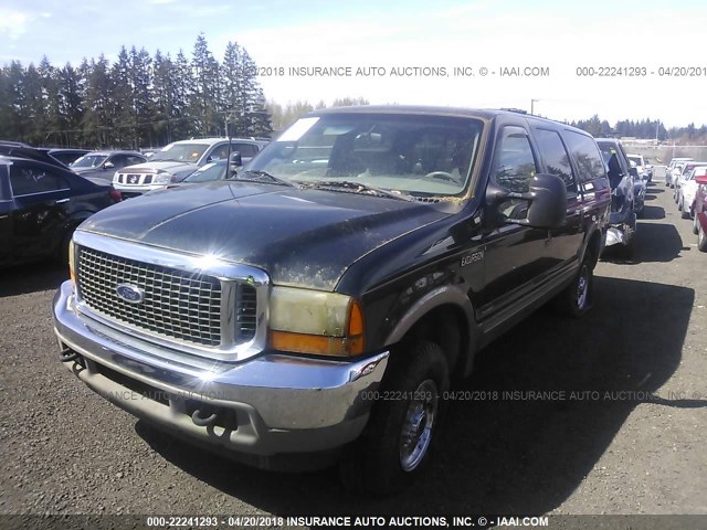 1FMNU43S2YEE34283 - 2000 FORD EXCURSION LIMITED BLACK photo 6