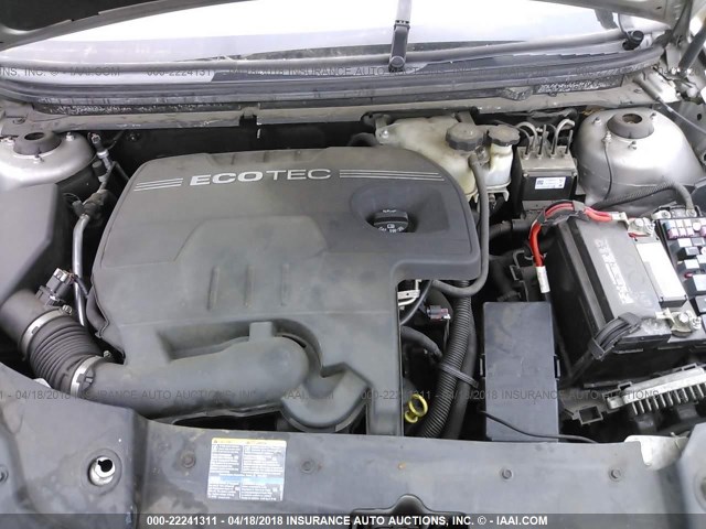 1G1ZG57BX8F241511 - 2008 CHEVROLET MALIBU LS 灰色 照片 10