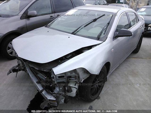 1G1ZG57BX8F241511 - 2008 CHEVROLET MALIBU LS 灰色 照片 2