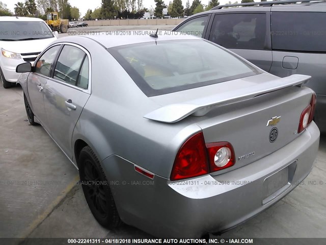 1G1ZG57BX8F241511 - 2008 CHEVROLET MALIBU LS 灰色 照片 3