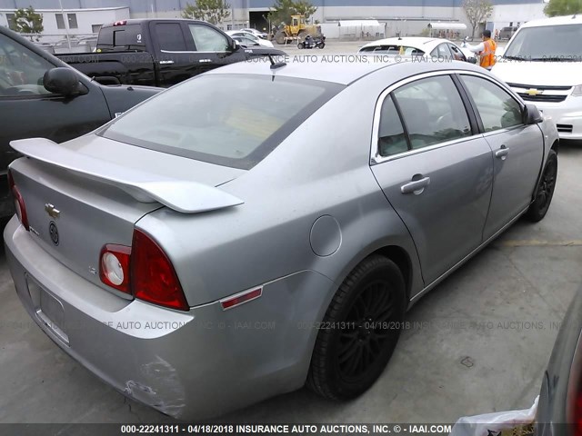 1G1ZG57BX8F241511 - 2008 CHEVROLET MALIBU LS 灰色 照片 4