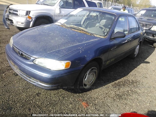 1NXBR12E4YZ405579 - 2000 TOYOTA COROLLA VE/CE/LE 蓝色 照片 2