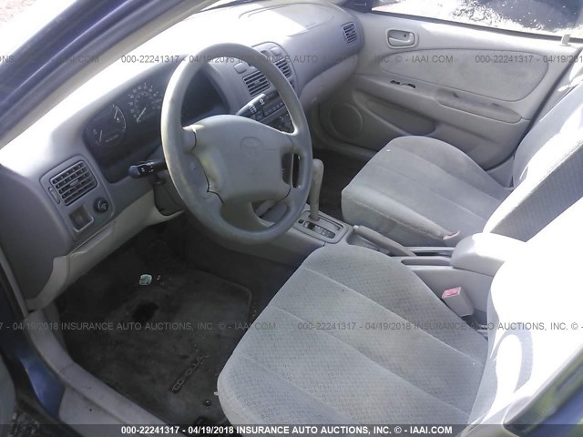 1NXBR12E4YZ405579 - 2000 TOYOTA COROLLA VE/CE/LE 蓝色 照片 5