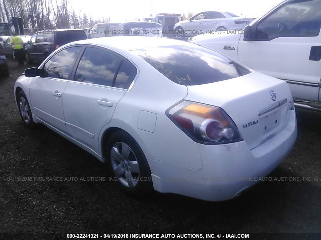 1N4AL21E38N496823 - 2008 NISSAN ALTIMA 2.5/2.5S WHITE photo 3