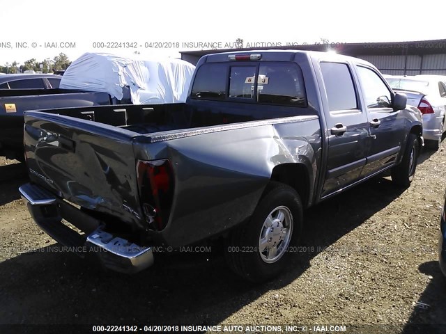 1GTCS43E588202559 - 2008 GMC CANYON SLE/SLT GRAY photo 4