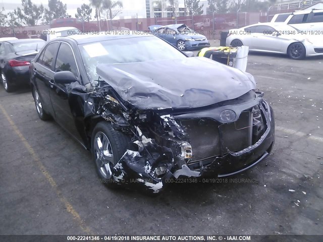 4T1BF3EK6AU071504 - 2010 TOYOTA CAMRY SE/LE/XLE BLACK photo 1