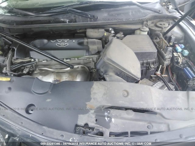 4T1BF3EK6AU071504 - 2010 TOYOTA CAMRY SE/LE/XLE BLACK photo 10