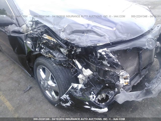 4T1BF3EK6AU071504 - 2010 TOYOTA CAMRY SE/LE/XLE BLACK photo 6