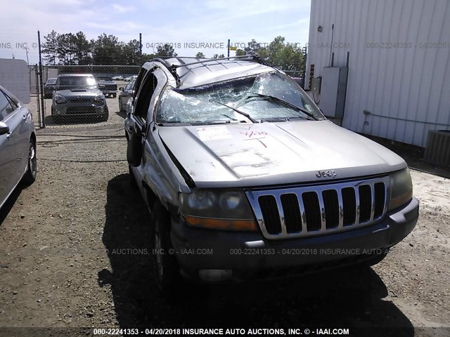 1J4GX48S71C570966 - 2001 JEEP GRAND CHEROKEE LAREDO SILVER photo 6