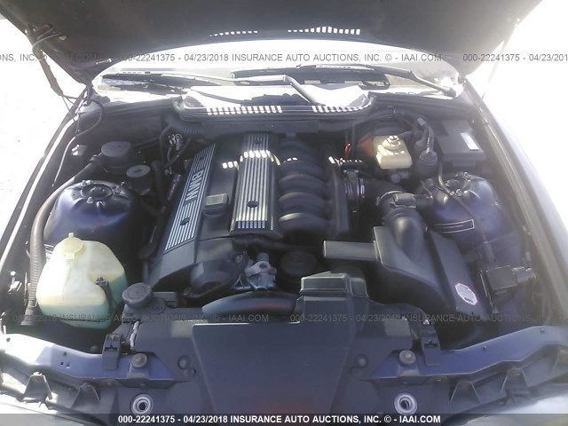 WBABK8320TET93968 - 1996 BMW 328 IC AUTOMATIC BLUE photo 10