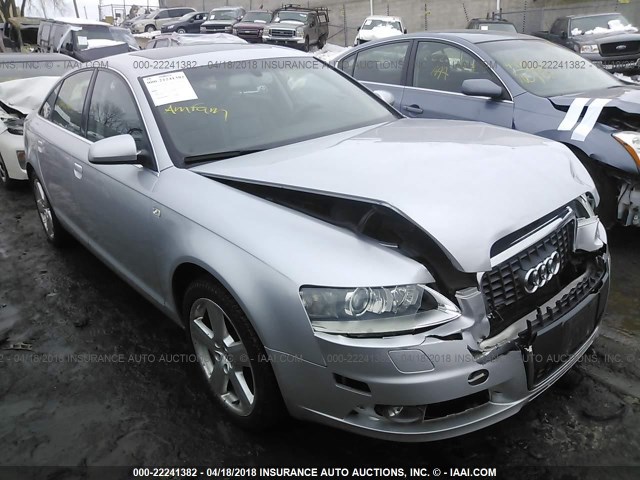 WAUDH74F48N020703 - 2008 AUDI A6 3.2 QUATTRO SILVER photo 1