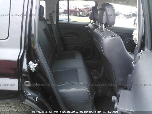 1C4NJRBB4GD646974 - 2016 JEEP PATRIOT SPORT BLACK photo 8