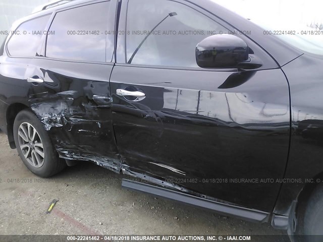 5N1AR2MN8FC679255 - 2015 NISSAN PATHFINDER S/SV/SL/PLATINUM 黑色 照片 6