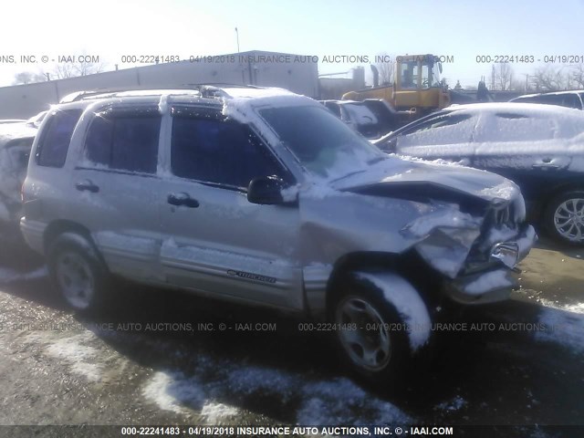 2CNBJ634216956446 - 2001 CHEVROLET TRACKER LT SILVER photo 1