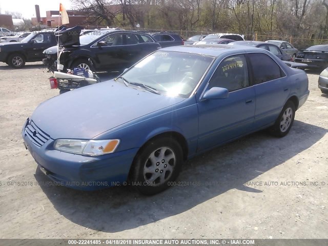 4T1BF22K8VU023975 - 1997 TOYOTA CAMRY CE/LE/XLE ლურჯი ფოტო 2