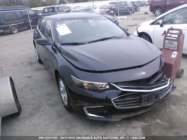 1G1ZB5ST8HF137145 - 2017 CHEVROLET MALIBU LS Qara foto 1