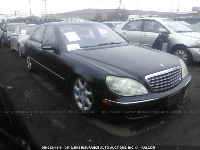 WDBNG83J75A437157 - 2005 MERCEDES-BENZ S 430 4MATIC BLACK photo 1