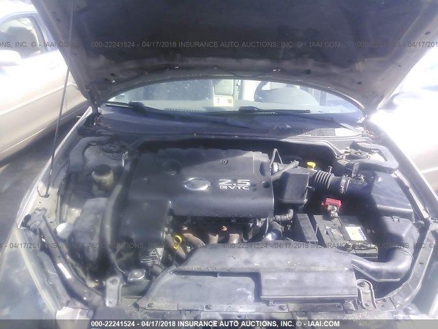 1N4AL11D75C248776 - 2005 NISSAN ALTIMA S/SL GOLD photo 10