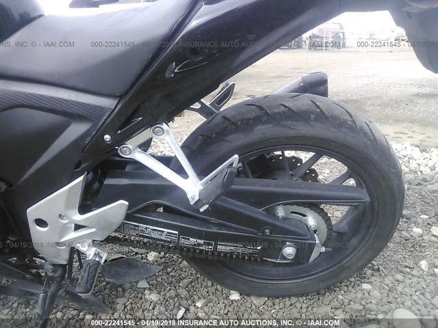 MLHPC4416E5100319 - 2014 HONDA CBR500 R BLACK photo 6