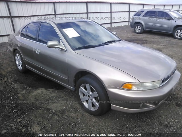 4A3AA46G01E206546 - 2001 MITSUBISHI GALANT ES TAN photo 1