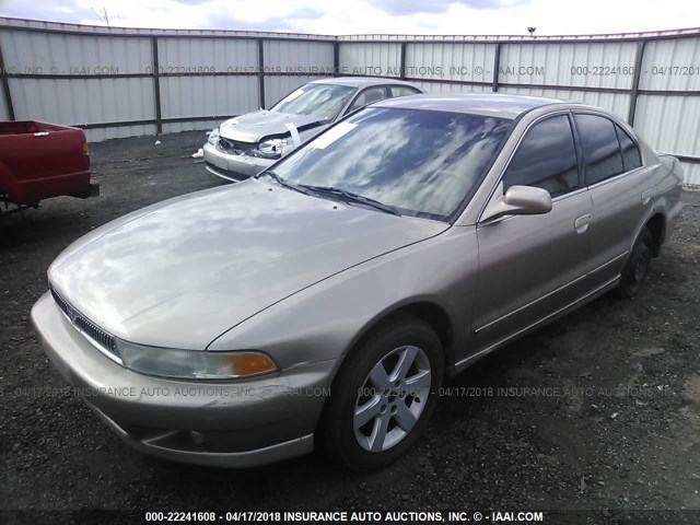 4A3AA46G01E206546 - 2001 MITSUBISHI GALANT ES TAN photo 2