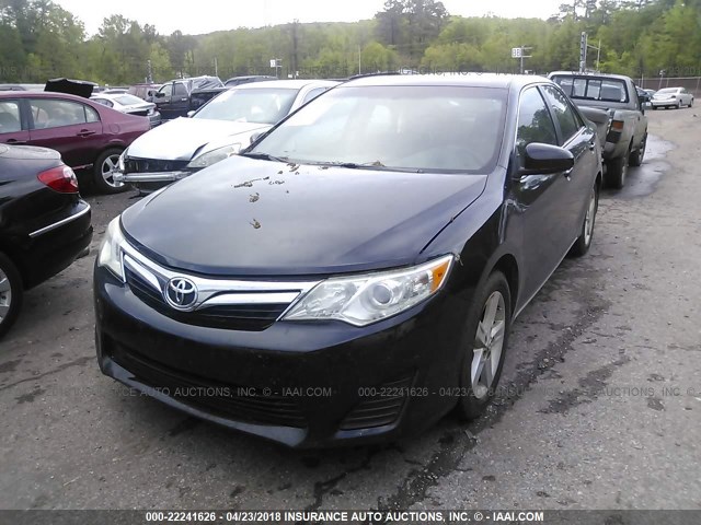 4T1BF1FK4CU131124 - 2012 TOYOTA CAMRY SE/LE/XLE BLACK photo 6