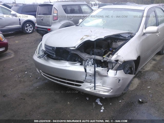 4T1BE32K03U188148 - 2003 TOYOTA CAMRY LE/XLE/SE 金色 照片 6