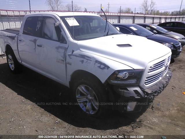 1C6RR7MT3HS621816 - 2017 RAM 1500 SPORT WHITE photo 1