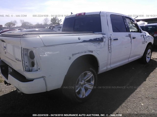 1C6RR7MT3HS621816 - 2017 RAM 1500 SPORT WHITE photo 4