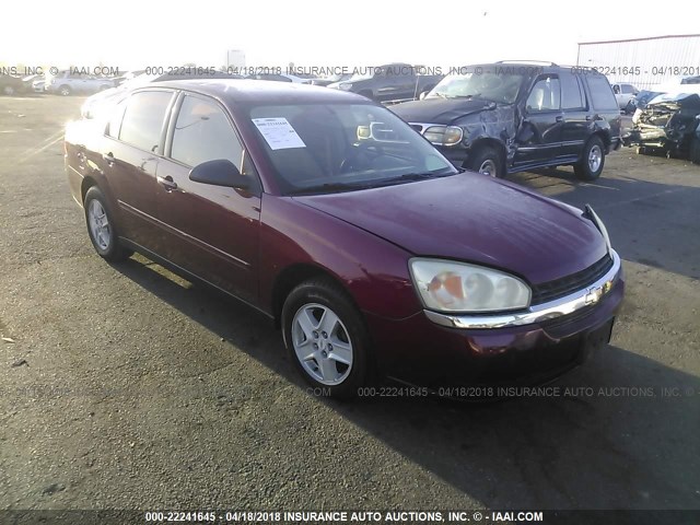 1G1ZT54845F191270 - 2005 CHEVROLET MALIBU LS 红色 照片 1