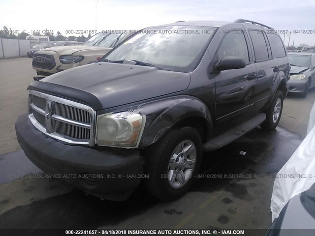 1D4HD38N64F228440 - 2004 DODGE DURANGO ST GRAY photo 2