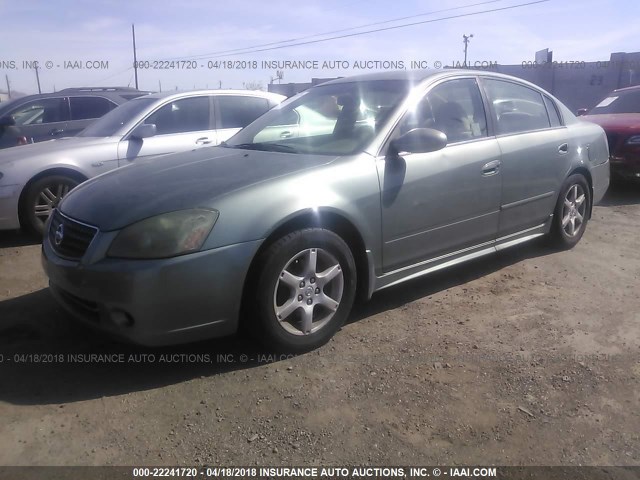 1N4AL11D25N912566 - 2005 NISSAN ALTIMA S/SL GREEN photo 2