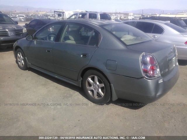 1N4AL11D25N912566 - 2005 NISSAN ALTIMA S/SL GREEN photo 3