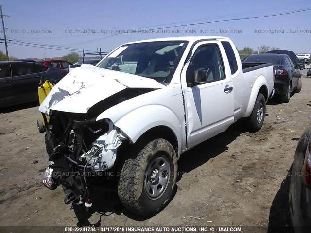 1N6BD0CT4CC417849 - 2012 NISSAN FRONTIER S/SV WHITE photo 2